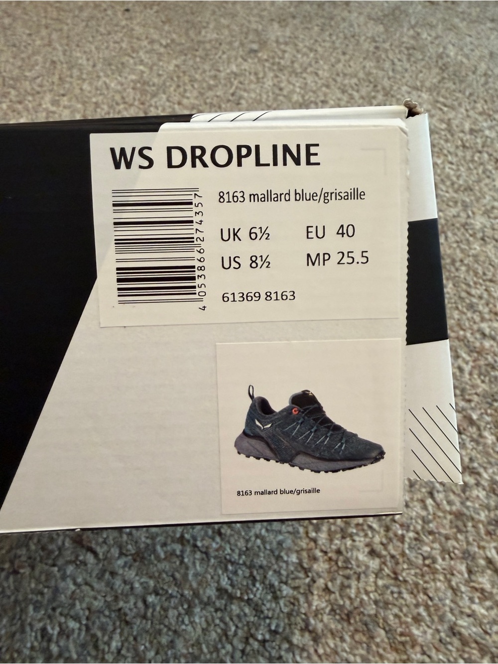 Salewa Women’s Dropline hiking shoes size 8.5 NWT - Picture 2 of 6